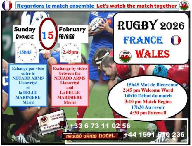 🏉 Rugby 2026 – France vs Galles : Regardons le match ensemble !